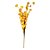 Galho Decorativo - Flores Amarelo Ouro - 18cm - 1 unidade - Rizzo - Imagem 1