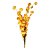 Galho Decorativo - Flores Amarelo Ouro - 18cm - 1 unidade - Rizzo - Imagem 2