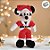 Pelúcia Mickey Mouse de Natal - 15cm - 1 unidade - Disney Original - Cromus - Imagem 1