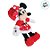 Pelúcia Minnie Mouse de Natal - Vermelha - 15cm - 1 unidade - Disney Original - Cromus - Imagem 2