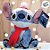Pelúcia Stitch de Natal - 15cm - 1 unidade - Disney Original - Cromus - Imagem 1
