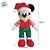 Pelúcia Mickey Mouse de Natal - Verde e Vermelho - 30cm - 1 unidade - Disney Original - Cromus - Imagem 3