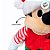 Pelúcia Mickey Mouse de Natal - Verde e Vermelho - 30cm - 1 unidade - Disney Original - Cromus - Imagem 7