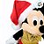 Pelúcia Mickey Mouse Dourado de Natal - 45cm - 1 unidade - Disney Original - Cromus - Imagem 4