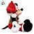 Pelúcia Mickey Mouse Dourado de Natal - 45cm - 1 unidade - Disney Original - Cromus - Imagem 5
