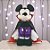 Pelucia Mickey Vampiro - de 49cm até 75cm - Disney Original - 1 unidade - Cromus - Rizzo - Imagem 1