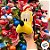Pelúcia Cabeça Pluto c/ Gorro Listrado - 28 cm - Natal Disney - 1 unidade - Disney Original - Cromus - Imagem 9