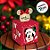 Caixa Pop Up - Natal Mágico Minnie - G 14x14x16,5cm - 1 unidade - Disney Original - Cromus - Imagem 1