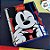 Fichário Universitário Com 144 Folhas - Mickey Mouse - Ref. 3814 - 1 unidade - Disney Original - Rizzo - Imagem 5