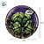 Prato de Papel Redondo - Hulk - 8 unidades - Disney Original - Regina - Imagem 3