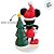Enfeite de Natal - Mickey Mouse com Árvore - 17x10cm - 1 unidade - Disney Original - Cromus - Imagem 5