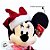 Pelúcia Decorativa de Natal - Minnie em Pé - Rosa e Vermelho - 36cm - 1 unidade - Disney Original - Cromus - Imagem 2