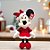 Pelúcia Decorativa de Natal - Minnie em Pé - Lanteloujas - 36cm - 1 unidade - Disney Original - Cromus - Imagem 1