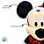 Pelúcia Decorativa de Natal - Mickey em Pé - Lanteloujas - 36cm - 1 unidade - Disney Original - Cromus - Imagem 4