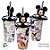 Copo de Plástico com Tampa e Canudo Pin Mickey Mouse - Prata - 500ml - 1 unidade - Disney Original - Plasútil - Imagem 5