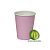 Copo Papel Biodegradável Rosa Bebê 270ml - 10 unidades - Silverplastic - Rizzo Festas - Imagem 1