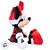 Pelúcia Minnie Mouse de Natal - Xadrez Verde e Vermelha - 45cm - 1 unidade - Disney Original - Cromus - Imagem 5