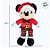 Pelúcia Mickey Mouse de Natal - Xadrez Verde e Vermelho - 30cm - 1 unidade - Disney Original - Cromus - Imagem 3