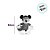 Pelúcia Mickey com Caixa de Presente Personalizado - 32cm - 1 unidade - Disney Original - Cromus - Imagem 3