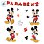 Kit Painel Decorativo - Mickey Mouse - 13 Itens - 1 unidade - Disney Original - Piffer - Imagem 2