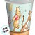Copo de Papel - Ursinho Pooh - 200ml - 8 unidades - Festcolor - Imagem 2