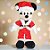 Pelúcia Mickey Mouse de Natal - 70cm - 1 unidade - Disney Original - Cromus - Imagem 1