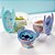 Kit 3 Potes de Plástico - Stitch Azul - 1 unidade - Disney Original - Plasútil - Imagem 1