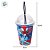 Copo Shake Spidey e Seus Amigos - 280ml - 1 unidade - Disney Original - Plasútil - Imagem 3