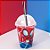 Copo Shake Aranha - Spidey e Seus Amigos - 280ml - 1 unidade - Disney Original - Plasútil - Imagem 1