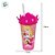 Copo com Canudo e Tampa Coroa - Aurora - 500ml - 1 unidade - Disney Original - Plasútil - Imagem 3