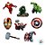 Pick Decorativo para Doces - Vingadores - 8 unidades - Disney Original - Regina - Imagem 2