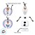 Brinquedo Olaf Monta e Desmonta - 15 Peças - 1 unidade - Disney Original - Toyng - Imagem 2