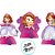 Decoração de Mesa - Sofia The First - 13x22x9cm - 6 unidades - Regina - Disney Original - Imagem 2