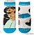 Meia Infantil Antiderrapante - Jasmine - Azul - 0 a 12 Meses - 1 unidade - Disney Original - Jolitex - Imagem 4