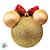 Bola de Natal - Minnie Mouse - Glitter e Lantejoulas - 10cm - 2 unidades - Disney Original - Cromus - Imagem 6