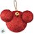 Bola de Natal - Mickey Mouse - Glitter e Metalizada - 8cm - 4 unidades - Disney Original - Cromus - Imagem 5