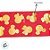 Fita Decorativa Aramada - Mickey e Minnie - Vermelho e Dourado - 10x457cm - 1 unidade - Disney Original - Cromus - Imagem 2