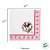 Guardanapo de Papel - Minnie de Natal - Rosa - 32,5x32,5cm - 20 unidades - Disney Original - Cromus - Imagem 3