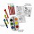 Kit Para Ler e Colorir Aquarela - Mickey Mouse - 14 Itens - 1 unidade - Disney Original - Editora DCL - Imagem 4