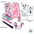Kit Para Colorir Com Canetinha e Estêncil - Minnie Mouse - 10 Itens - 1 unidade - Disney Original - Editora DCL - Imagem 2
