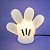 Luminária Luva Mickey - 26cm - 1 unidade - Disney Original - Usare - Imagem 1