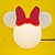 Luminária Minnie Mouse - Clean - 28cm - 1 unidade - Disney Original - Usare - Imagem 1