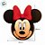 Luminária Minnie Mouse - Cartoon - 28cm - 1 unidade - Disney Original - Usare - Imagem 3