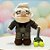 Pelúcia Carl Fredricksen 35cm - Up Altas Aventuras - 1 unidade - Disney Original - Rizzo - Imagem 1