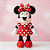 Pelúcia Minnie 20cm - Turma do Mickey - 1 unidade - Disney Original - Fun - Imagem 1