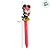Caneta Minnie - Esferográfica Azul - Rosa Escuro - Disney Original - 1 unidade - Molin - Imagem 3
