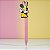 Caneta Minnie - Esferográfica Azul - Rosa Claro - Disney Original - 1 unidade - Molin - Imagem 1
