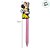 Caneta Minnie - Esferográfica Azul - Rosa Claro - Disney Original - 1 unidade - Molin - Imagem 3
