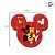 Borracha Escolar Mickey - Vermelho - 4cm - Disney Original - 1 unidade - Molin - Imagem 3