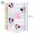 Caderno Smart Colegial Folhas Reposicionáveis - Minnie Mouse Rosa - 10 Div. - 17x24cm - Disney Original - 1 un - DAC - Imagem 3